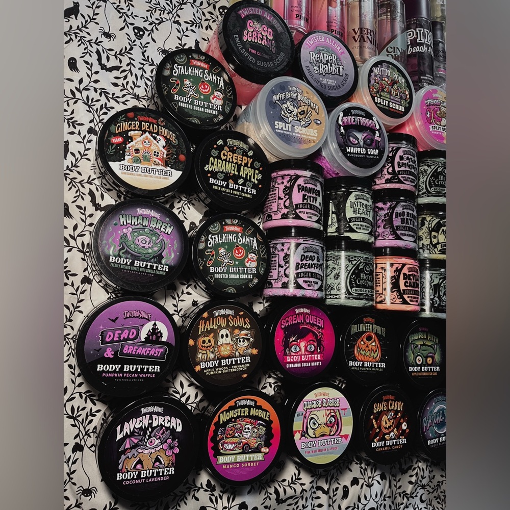 🖤DESTASH LISTING🖤 Twisted Allure, Tree Hut, Dirty Soul Soap Co. PINK, BBW, etc.